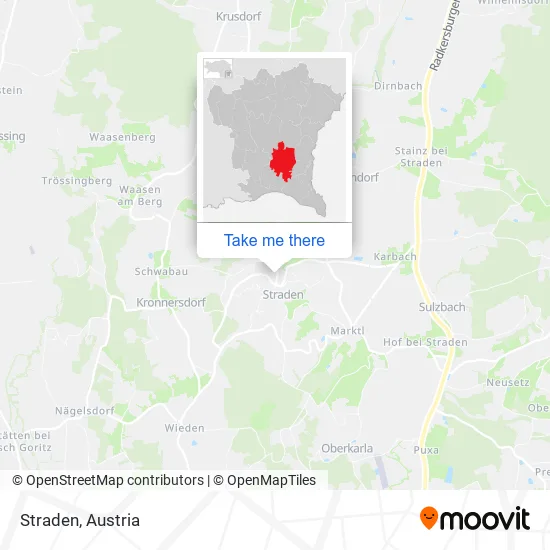 Straden map