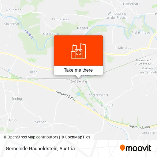 Gemeinde Haunoldstein map