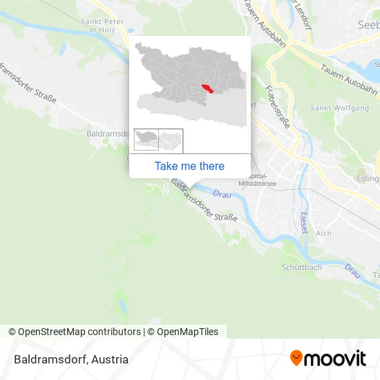 Baldramsdorf map