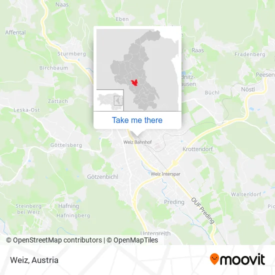 Weiz map