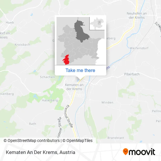 Kematen An Der Krems map