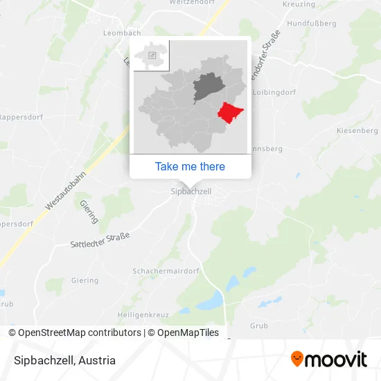Sipbachzell map