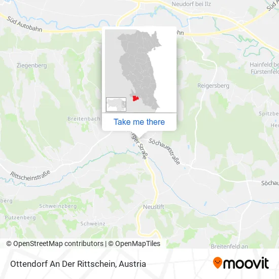 Ottendorf An Der Rittschein map