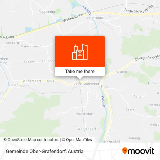Gemeinde Ober-Grafendorf map