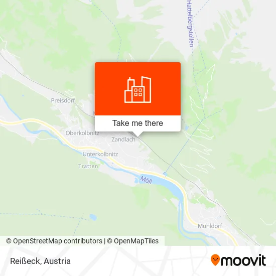 Reißeck map