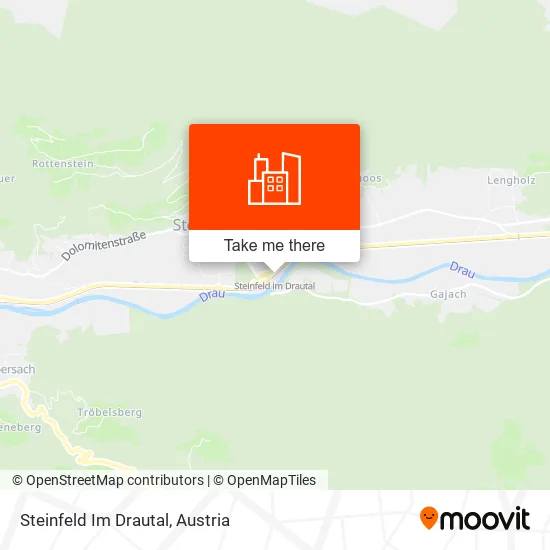Steinfeld Im Drautal map