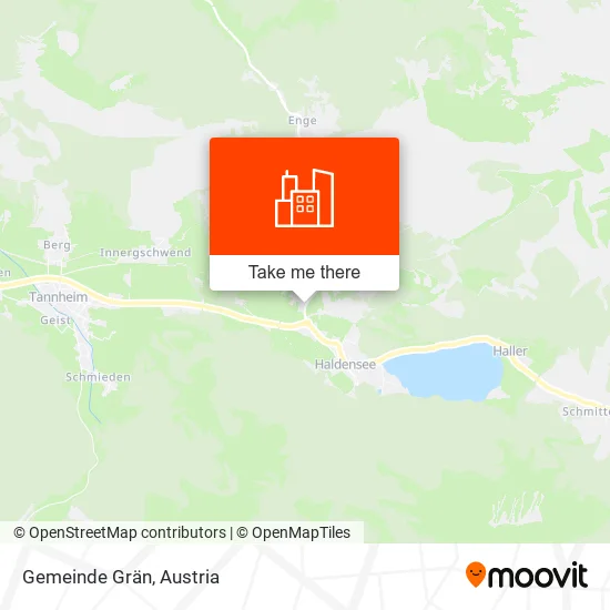 Gemeinde Grän map