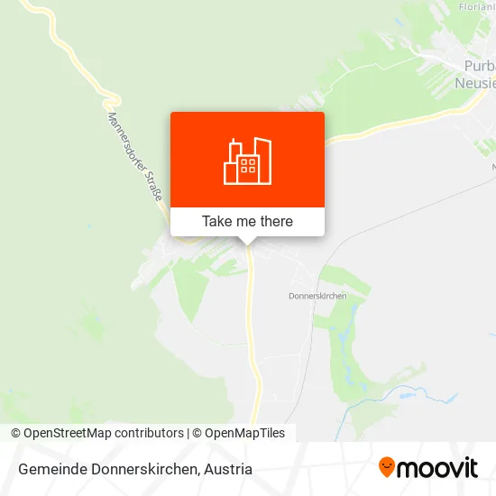 Gemeinde Donnerskirchen map