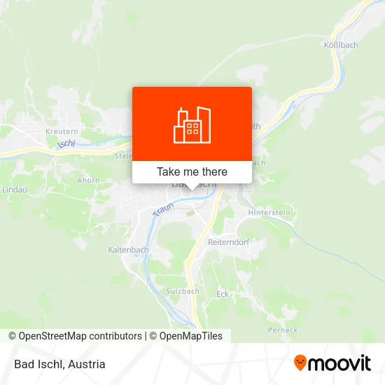 Bad Ischl map
