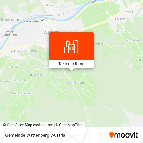 Gemeinde Wattenberg map