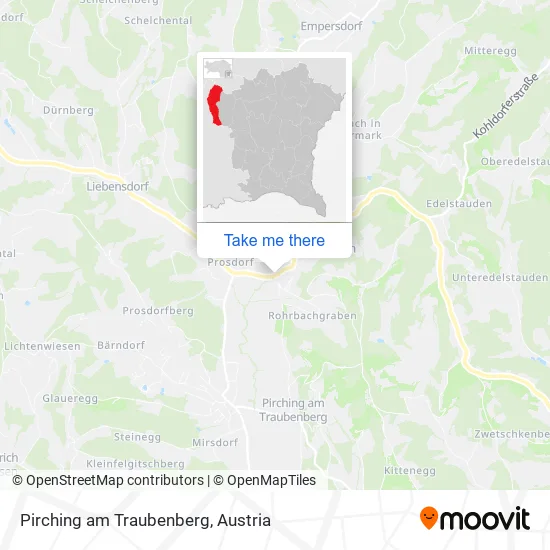 Pirching am Traubenberg map