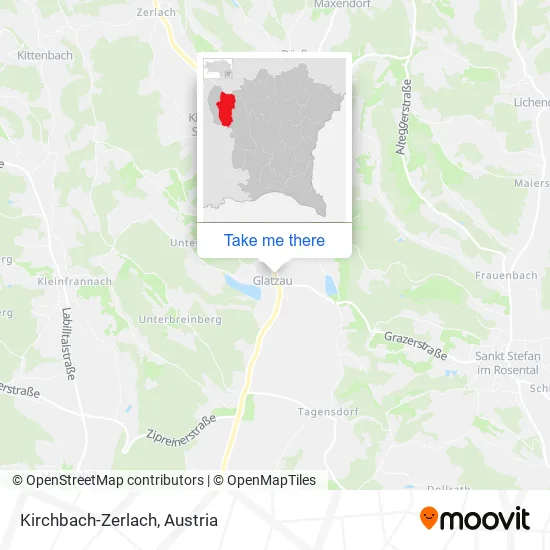 Kirchbach-Zerlach map