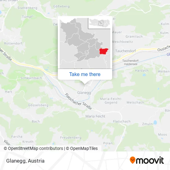 Glanegg map