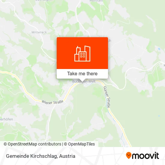 Gemeinde Kirchschlag map