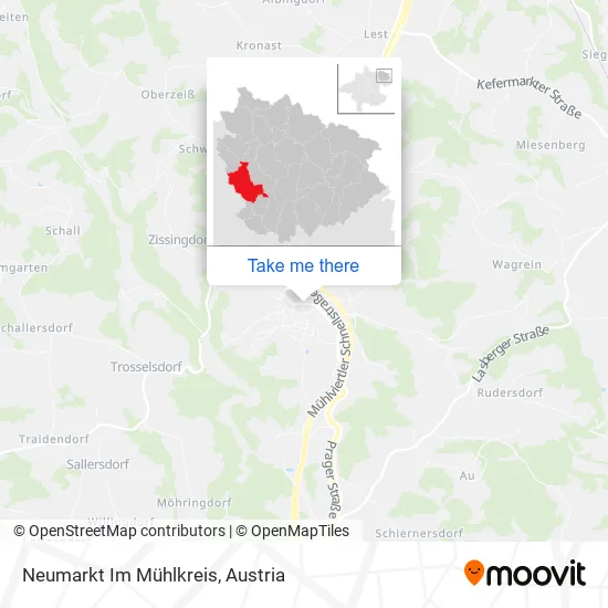 Neumarkt Im Mühlkreis map