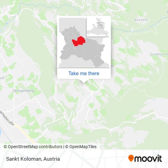 Sankt Koloman map