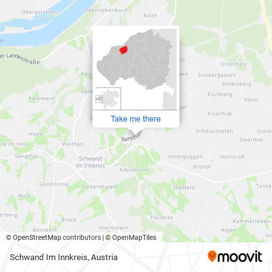 Schwand Im Innkreis map