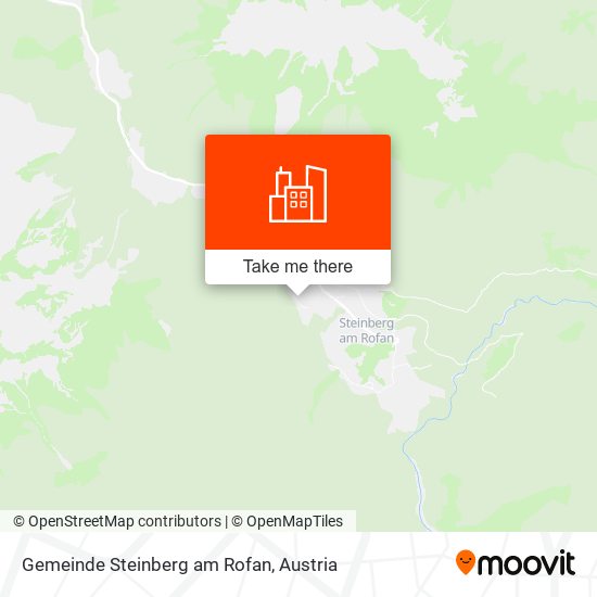 Gemeinde Steinberg am Rofan map
