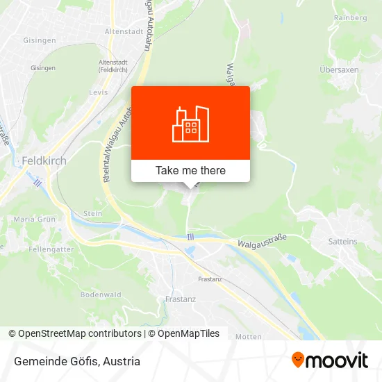 Gemeinde Göfis map