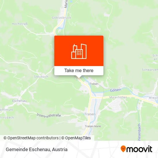 Gemeinde Eschenau map