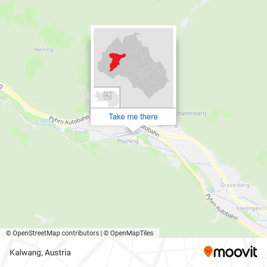 Kalwang map