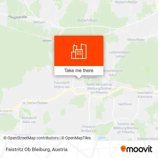 Feistritz Ob Bleiburg map