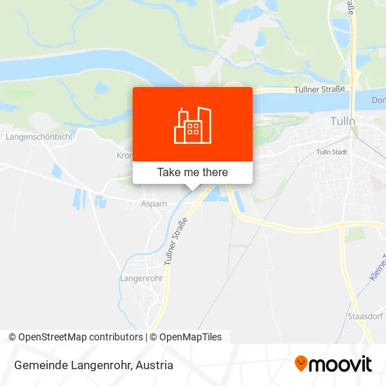 Gemeinde Langenrohr map