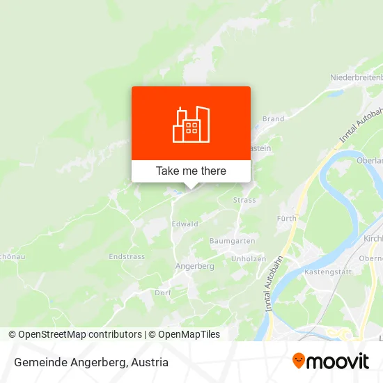 Gemeinde Angerberg map