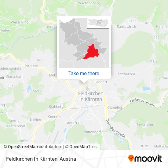 Feldkirchen In Kärnten map