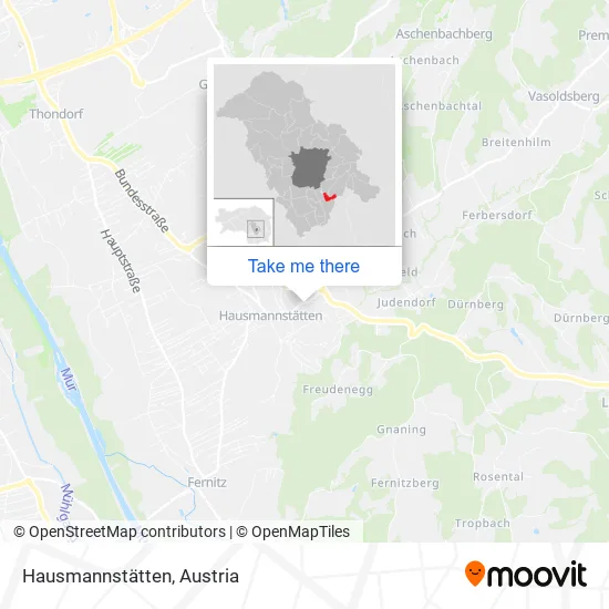 Hausmannstätten map