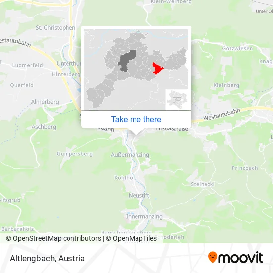 Altlengbach map