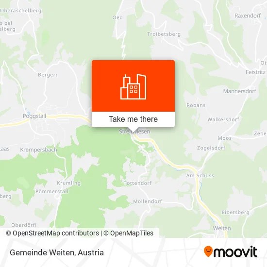 Gemeinde Weiten map