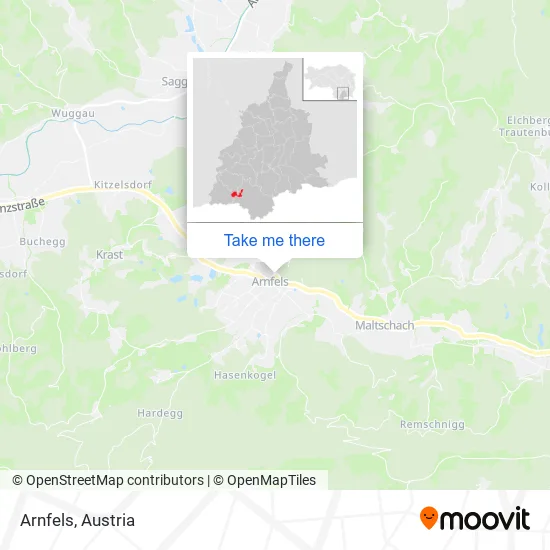 Arnfels map