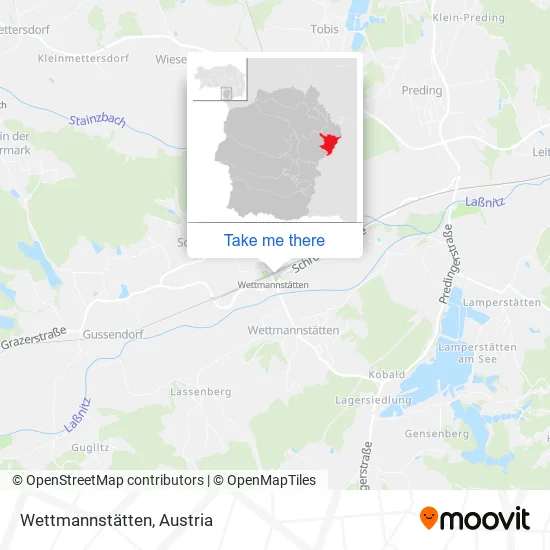 Wettmannstätten map