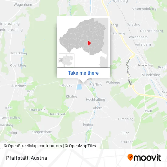Pfaffstätt map
