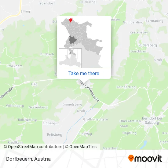 Dorfbeuern map