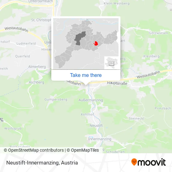 Neustift-Innermanzing map