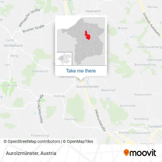 Aurolzmünster map