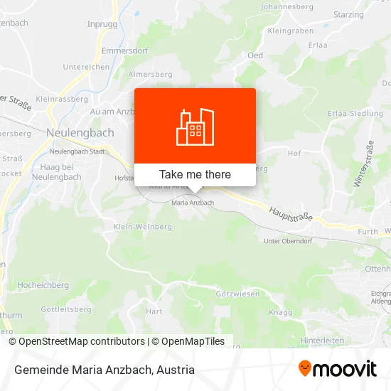 Gemeinde Maria Anzbach map