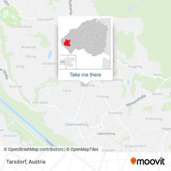 Tarsdorf map