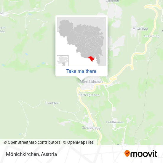 Mönichkirchen map