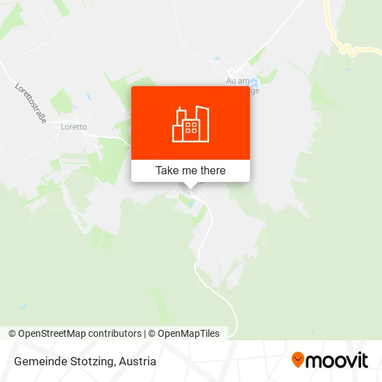 Gemeinde Stotzing map