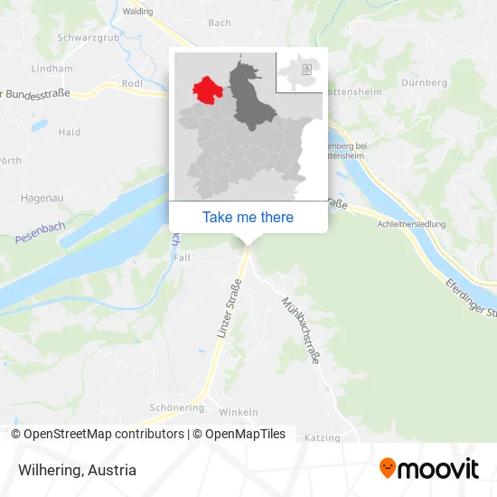 Wilhering map