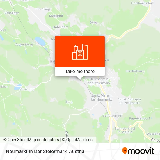 Neumarkt In Der Steiermark map