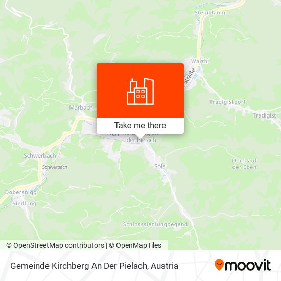 Gemeinde Kirchberg An Der Pielach map