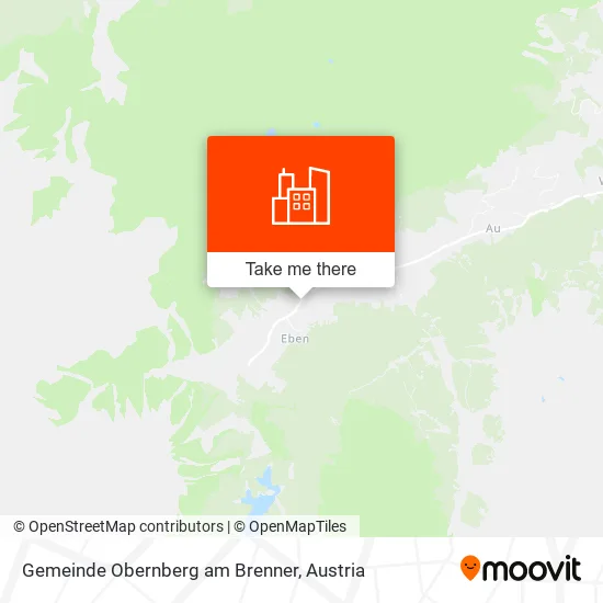 Gemeinde Obernberg am Brenner map