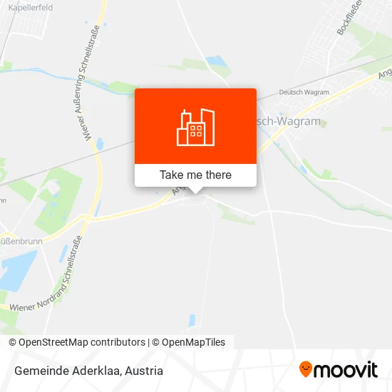 Gemeinde Aderklaa map