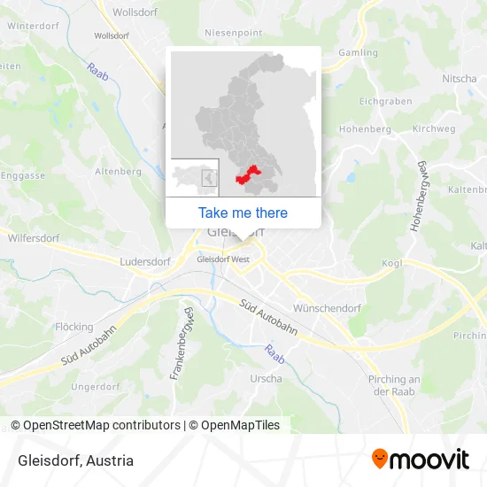 Gleisdorf map
