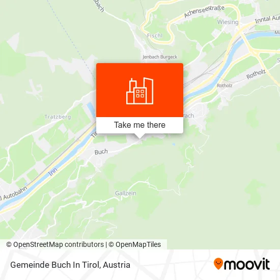 Gemeinde Buch In Tirol map
