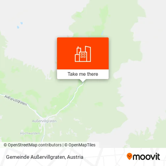 Gemeinde Außervillgraten map